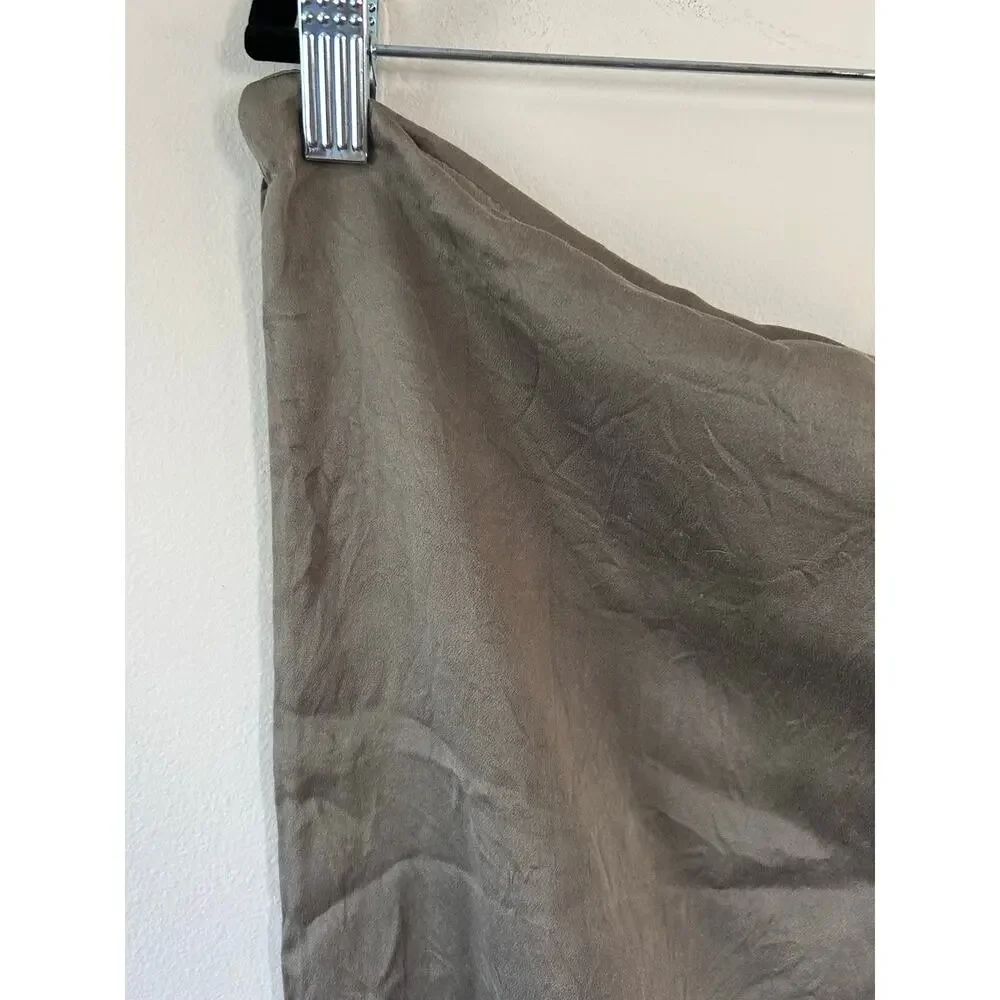 Zima Silk 100% Mulberry silk standard size pillowcase grey zipper comfort